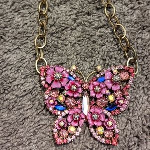 Butterfly Betsy Johnson necklace